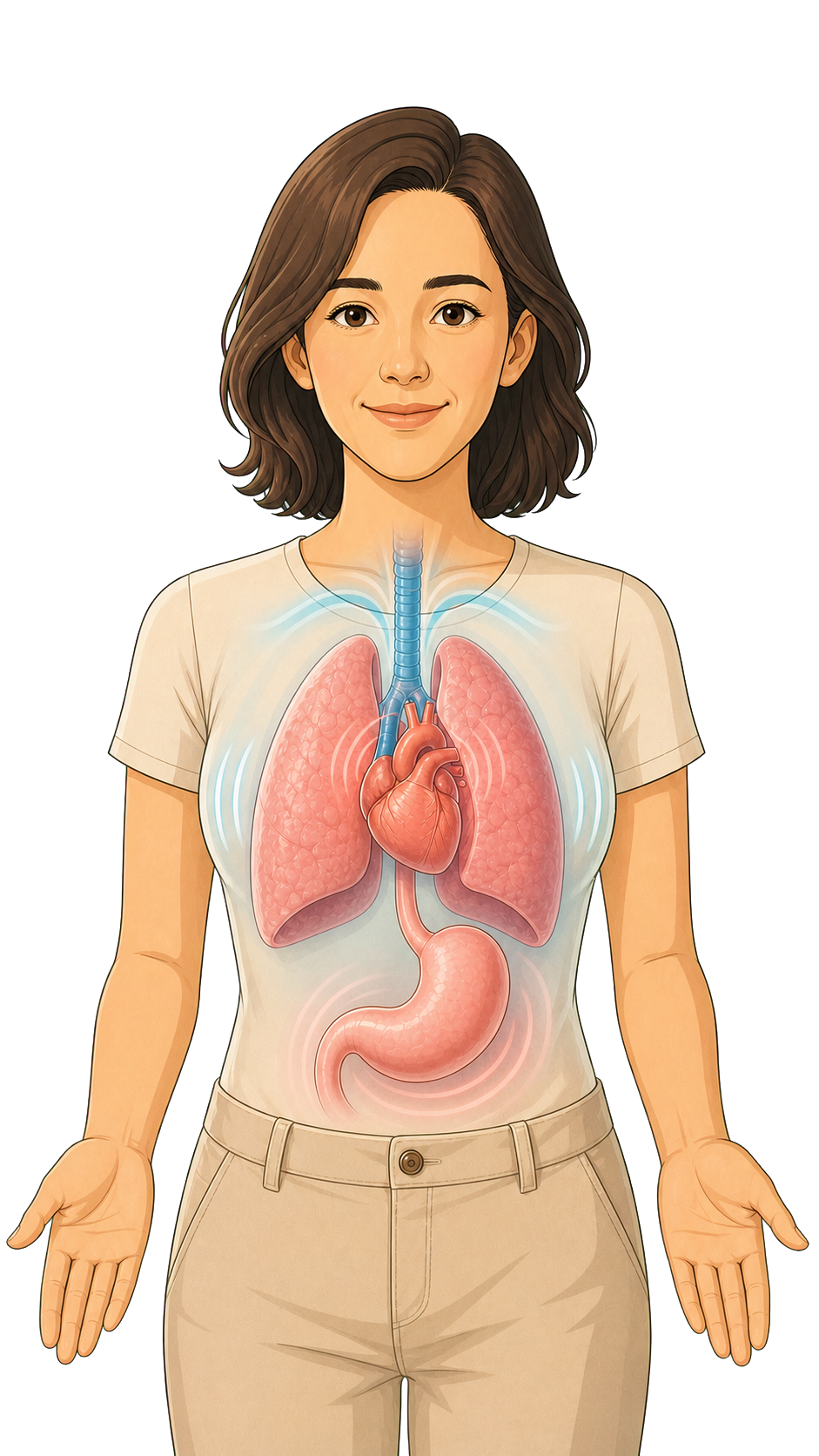 Illustration zur Bedeutung des Begriffs physiologisch